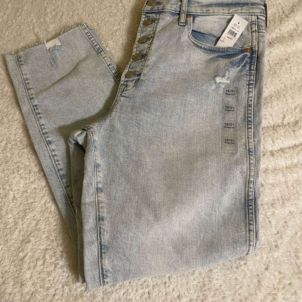 NWT GAP HIGH RISE VINTAGE SLIM JEANS | 12